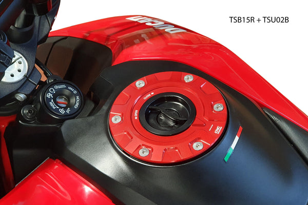 CNC RACING | Fuel tank cap - flange Gear