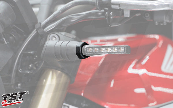 TST Front Pod Turn Signal Mount Adapter for Honda CB650R 2019+
