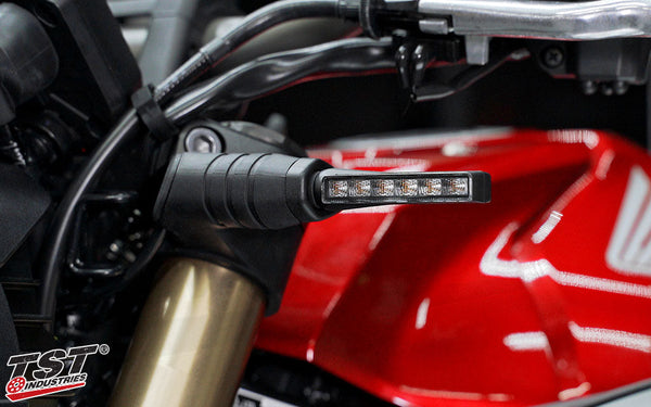 TST Front Pod Turn Signal Mount Adapter for Honda CB650R 2019+
