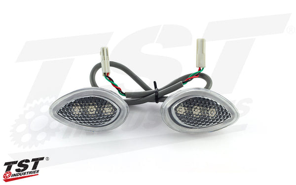 TST LED HALO-1 Flushmount Turn Signals for Honda CBR600RR 2007-2012