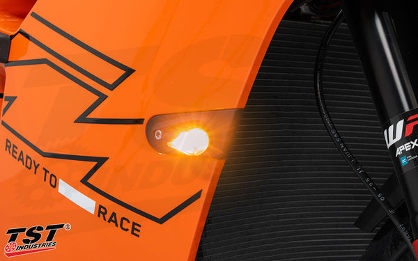 TST LED Front Flushmount Turn Signal Kit for KTM 990 RC R 2026+