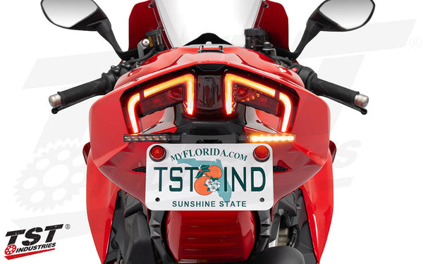 TST Top Mount LED Turn Signal Kit for Select Ducati Motorcycles