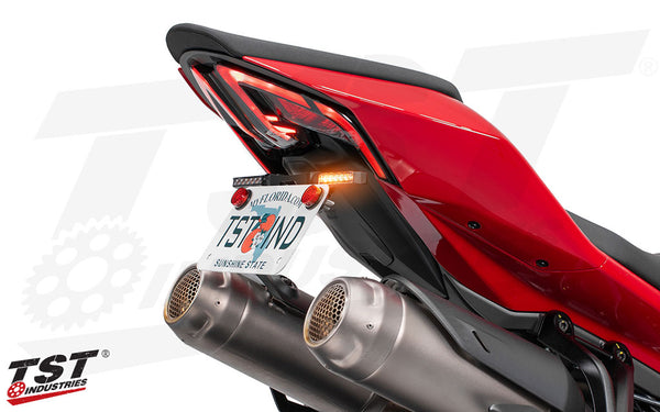 TST Top Mount LED Turn Signal Kit for Select Ducati Motorcycles