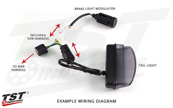 TST Brake Light Modulator for CFMOTO OEM Tail Lights