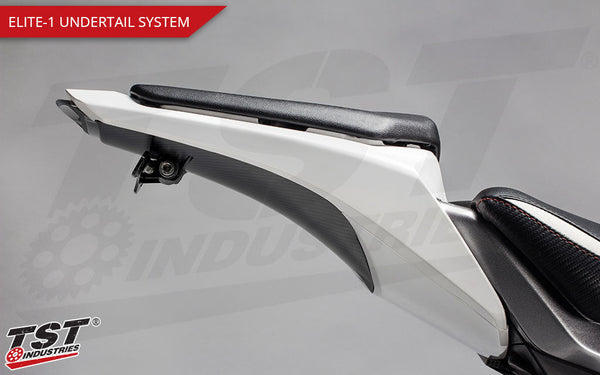 TST Elite-1 Carbon Fiber Undertail & LED Integrated Tail Light Fender Eliminator Kit for Honda CBR1000RR 2008 - 2011