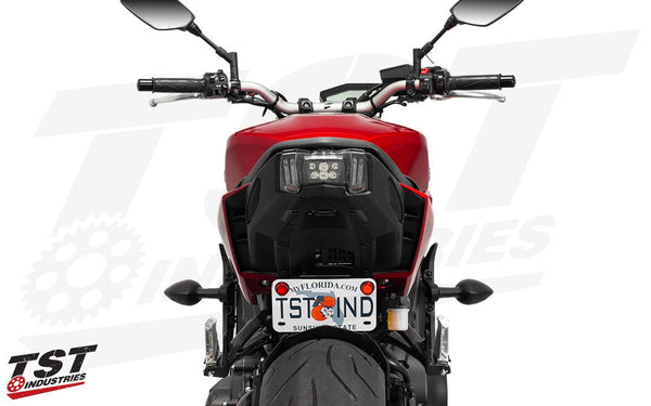 TST Elite-1 Low Mount Fender Eliminator for Yamaha FZ-09 / MT-09 2017-2020