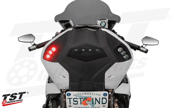 TST In-Tail LED Integrated Tail Light for BMW S1000RR 2020+ - BLEMISHED