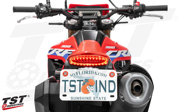 TST LED Integrated Tail Light & Fender Eliminator System for Honda CRF300L / Rally 2021+