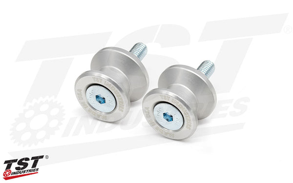 TST M6 Anodized Aluminum Swingarm Spools