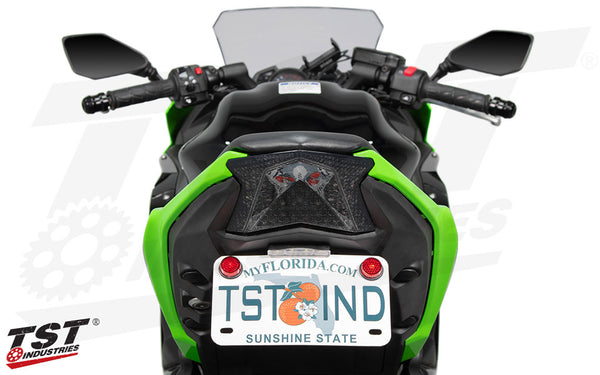 TST Programmable and Sequential LED Integrated Tail Light for Kawasaki Ninja 650 2020+ / Z650 2020-2025