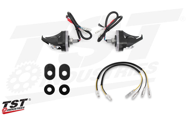 TST MECH-EVO Front LED Turn Signals for Suzuki GSX-S1000 2022+