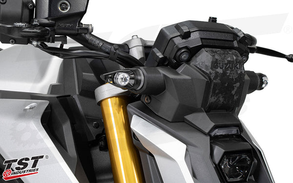 TST MECH-EVO Front LED Turn Signals for Suzuki GSX-S1000 2022+