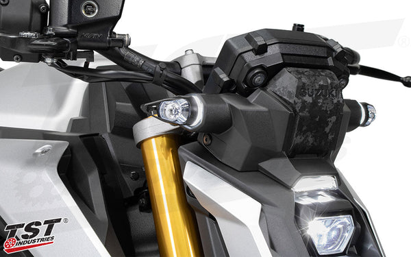 TST MECH-EVO Front LED Turn Signals for Suzuki GSX-S1000 2022+
