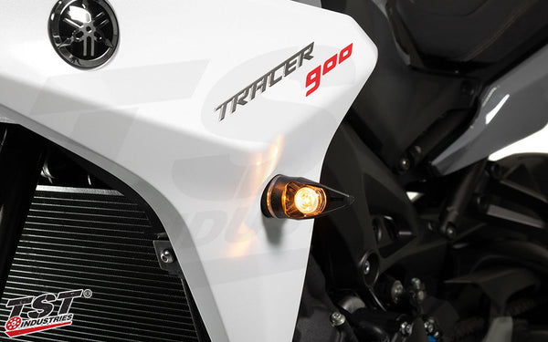 TST MECH-GTR Front LED Turn Signals for Yamaha Tracer 900 / 900 GT 2018-2020