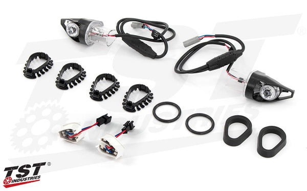 TST MECH-GTR Front LED Turn Signals for Yamaha Tracer 900 / 900 GT 2018-2020