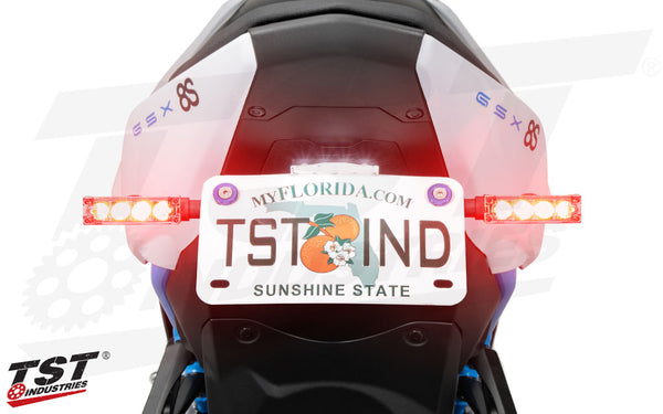 TST Quadrix-D LED Universal Tail Light and Sequential Pod Turn Signals