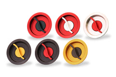 CNC RACING | Fuel tank cap Fast Open plug, bicolor version