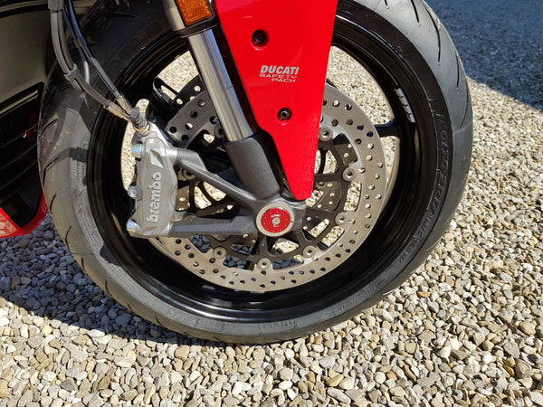 CNC RACING | Front fork cap right side Ducati