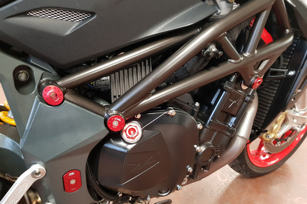 CNC RACING | FRAME CAPS KIT MV AGUSTA BRUTALE 1090