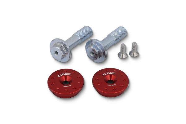 CNC RACING | Frame caps set Ducati Panigale and Streetfighter V4 - smaller holes