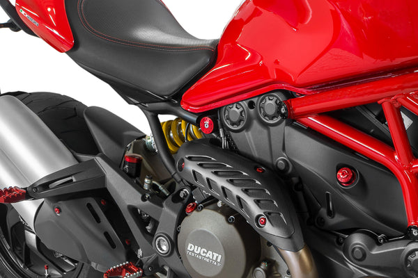 CNC RACING | Rear subframe cap sets Ducati Monster 821 1200