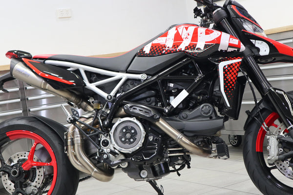 CNC RACING | Frame caps kit Ducati Hypermotard 950