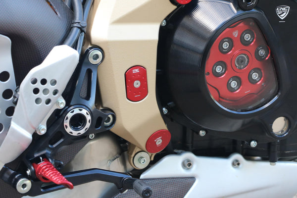 CNC RACING | Frame caps kit MV Agusta - Frame side plate