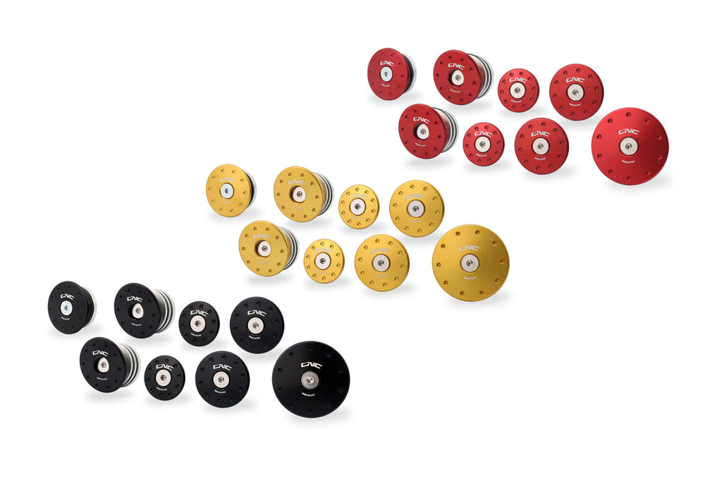 CNC RACING | Frame caps kit Ducati Monster 937