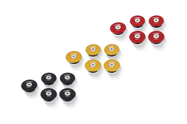 CNC RACING | Frame caps kit Ducati Multistrada 950 - smaller holes