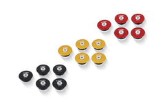 CNC RACING | Frame caps kit Ducati Multistrada 950 - smaller holes
