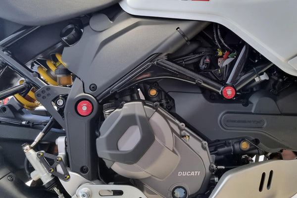 CNC RACING | Frame caps kit Ducati DesertX