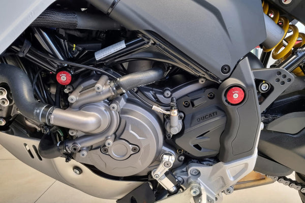CNC RACING | Frame caps kit Ducati DesertX