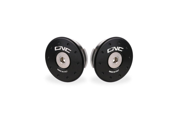 CNC RACING | Frame caps kit Ducati Multistrada V4 - smaller holes