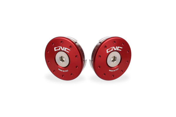CNC RACING | Frame caps kit Ducati Multistrada V4 - smaller holes