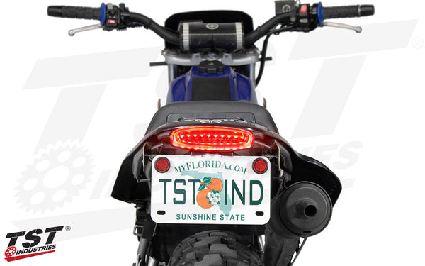 TST LED Integrated Tail Light & Fender Eliminator System for Yamaha TW200 1987+