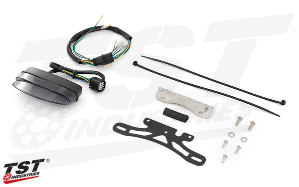TST LED Integrated Tail Light & Fender Eliminator System for Yamaha TW200 1987+