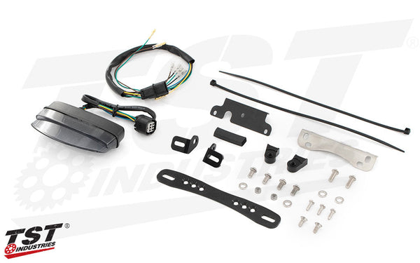 TST LED Integrated Tail Light & Fender Eliminator System for Yamaha TW200 1987+
