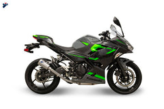 TERMIGNONI  KAWASAKI NINJA400/Z400 SLIP ON  GP2R-R+LINK