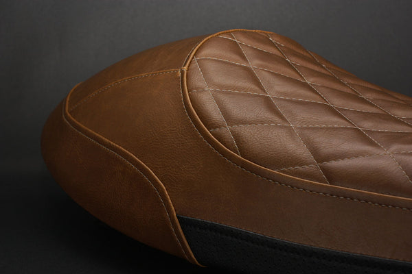 Triumph | Thruxton R, Thruxton RS 16-24 | Vintage | Diamond | Rider Seat Cover