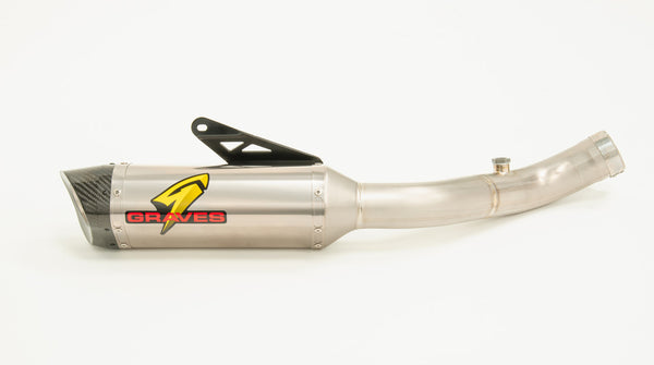 Graves Motorsports Aprilia RSV4 Factory Cat Eliminator Titanium Exhaust System 19-20