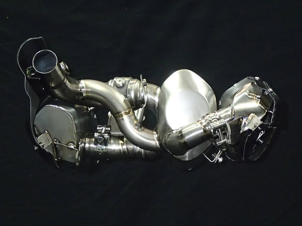 Triumph Rocket 3R & GT 2500 Titanium Bimodal Stealth Titanium Slip-On Mufflers 2019-2026