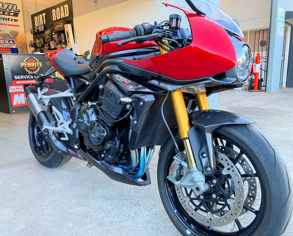 Triumph Speed Triple 1200 RS & RR Titanium Full Exhaust System 2021-2024