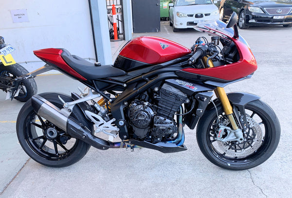 Triumph Speed Triple 1200 RS & RR Titanium Full Exhaust System 2021-2024