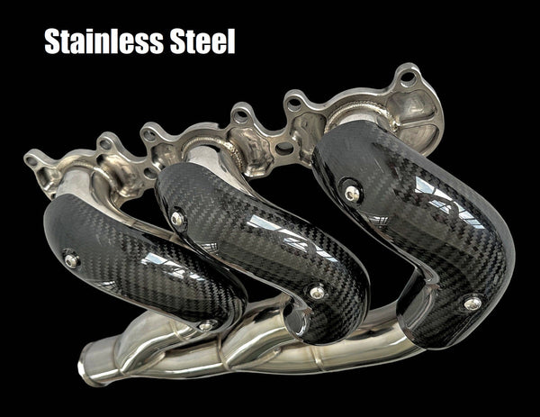Triumph Rocket 3R & GT 2500cc Titanium, Stainless Steel or Cermic Exhaust Manifold