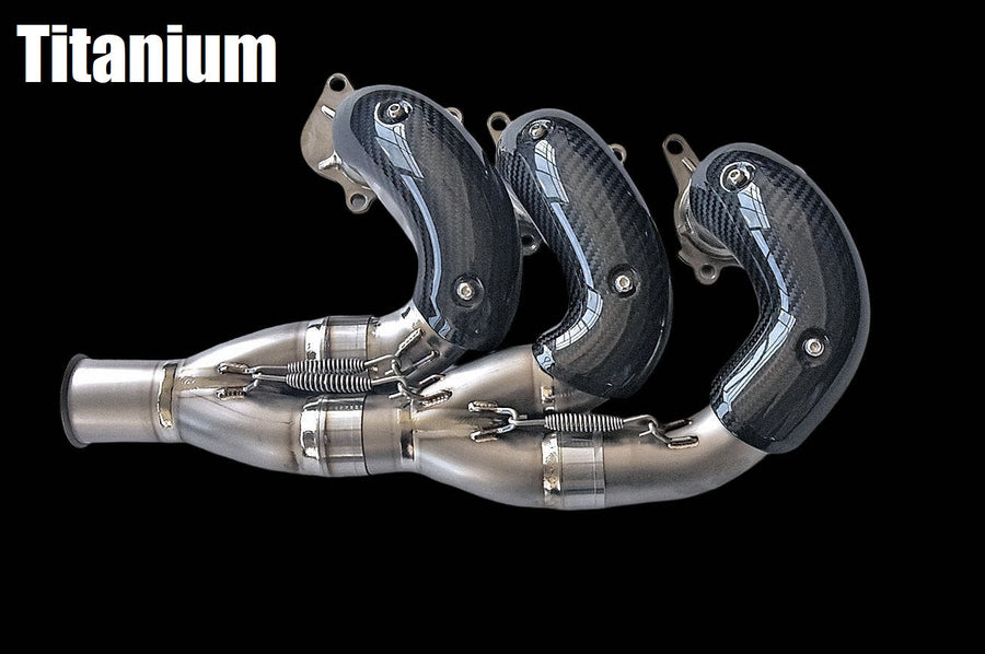 Triumph Rocket 3R & GT 2500cc Titanium, Stainless Steel or Cermic Exhaust Manifold