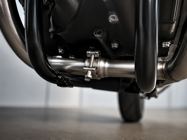 Triumph Speed Twin Vandemon 1200 Polished Titanium Exhaust 2019-2024