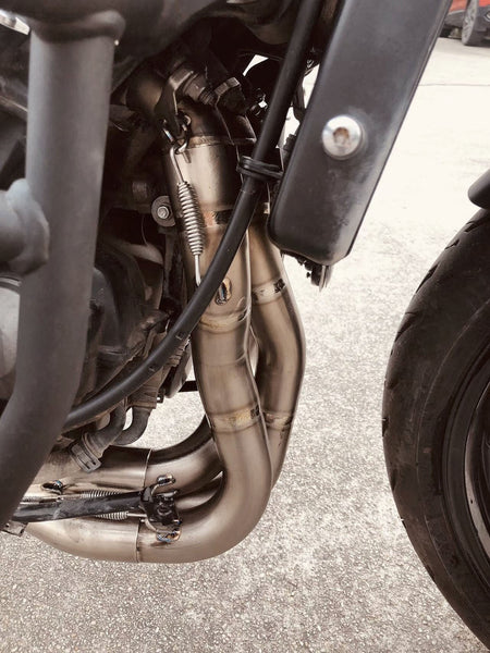 Triumph Trident & Daytona 660 Titanium Exhaust System Euro5 (Single O2 sensor)
