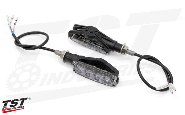 TST Quadrix Universal Sequential LED Pod Turn Signals