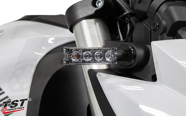 TST Quadrix Universal Sequential LED Pod Turn Signals