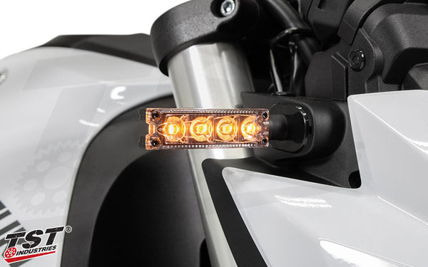 TST Quadrix Universal Sequential LED Pod Turn Signals